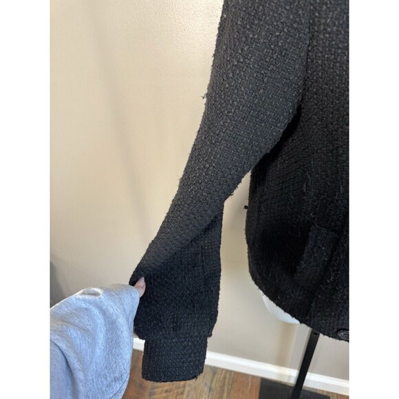 Billabong Jacket Womans Black  Button Up SIZE Medium - Picture 3 of 6